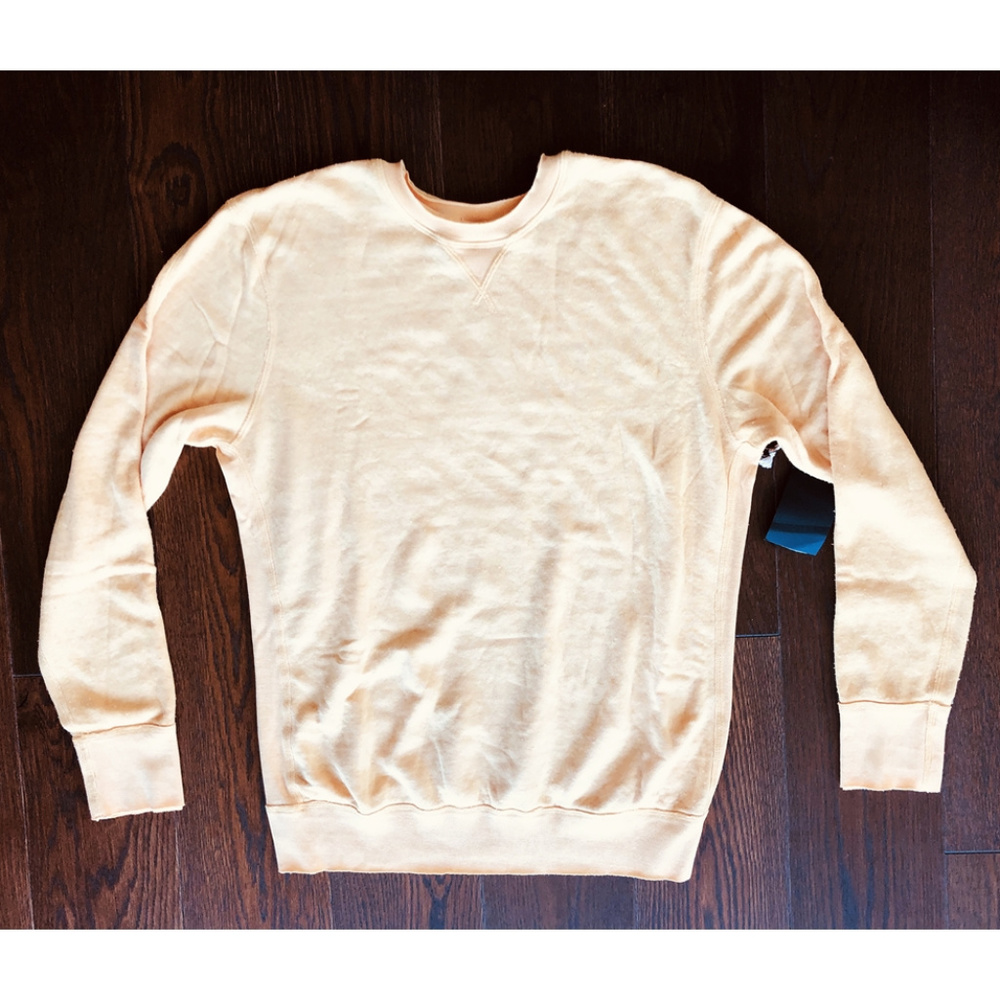 Yellow Men's Sweater by Seacross, Sz XL USA Made